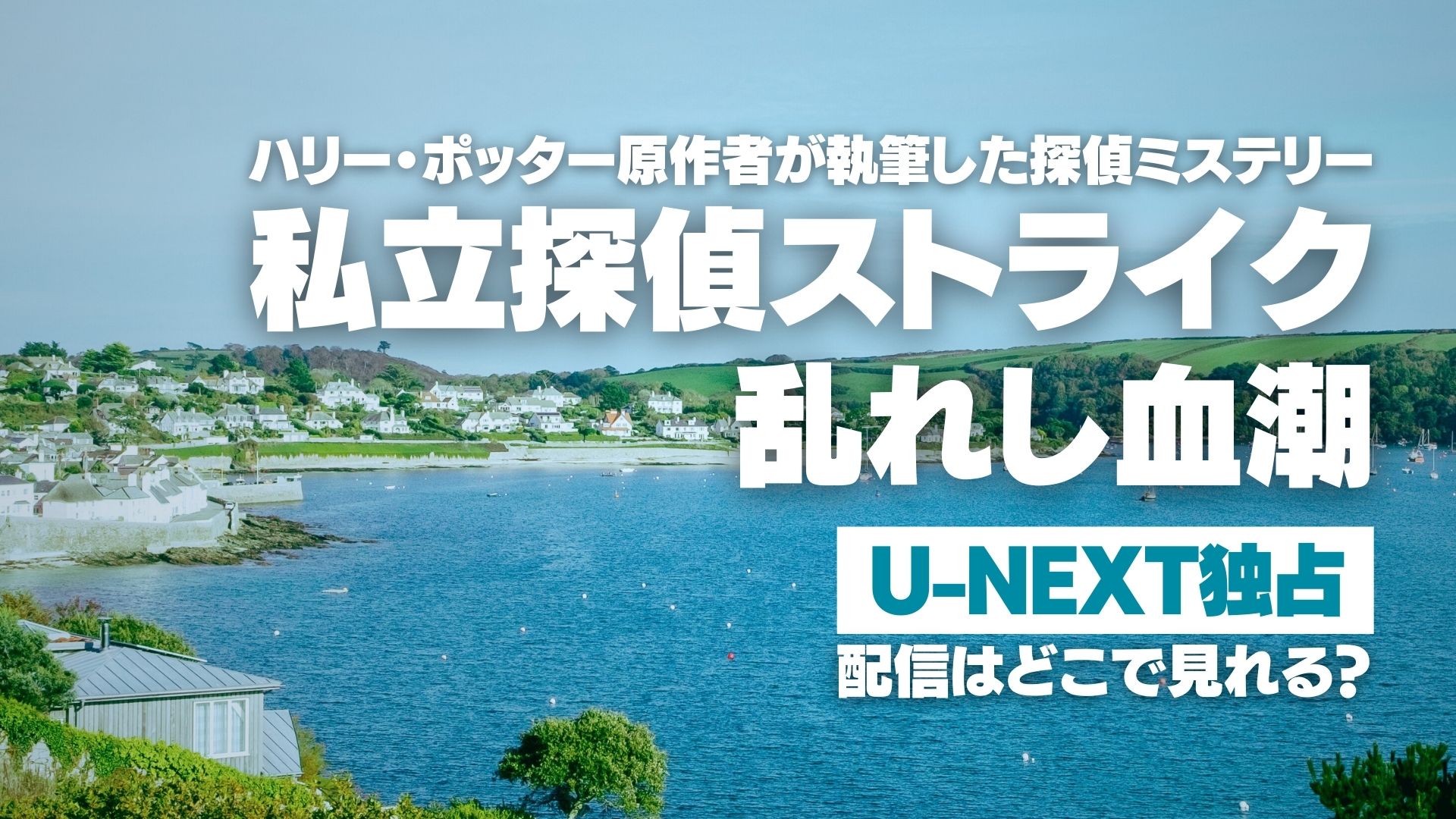 ドラマ『私立探偵ストライク / 乱れし血潮』配信どこで見れる？ U-NEXT独占配信