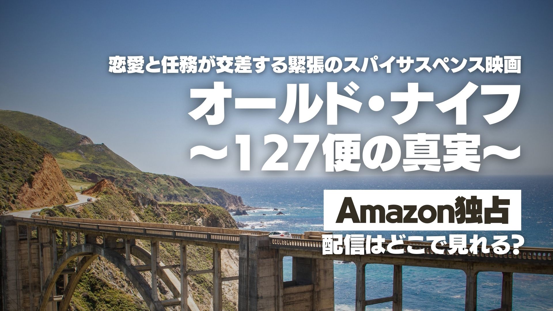 映画『オールド・ナイフ ～127便の真実～』配信どこで見れる？ Amazon独占配信