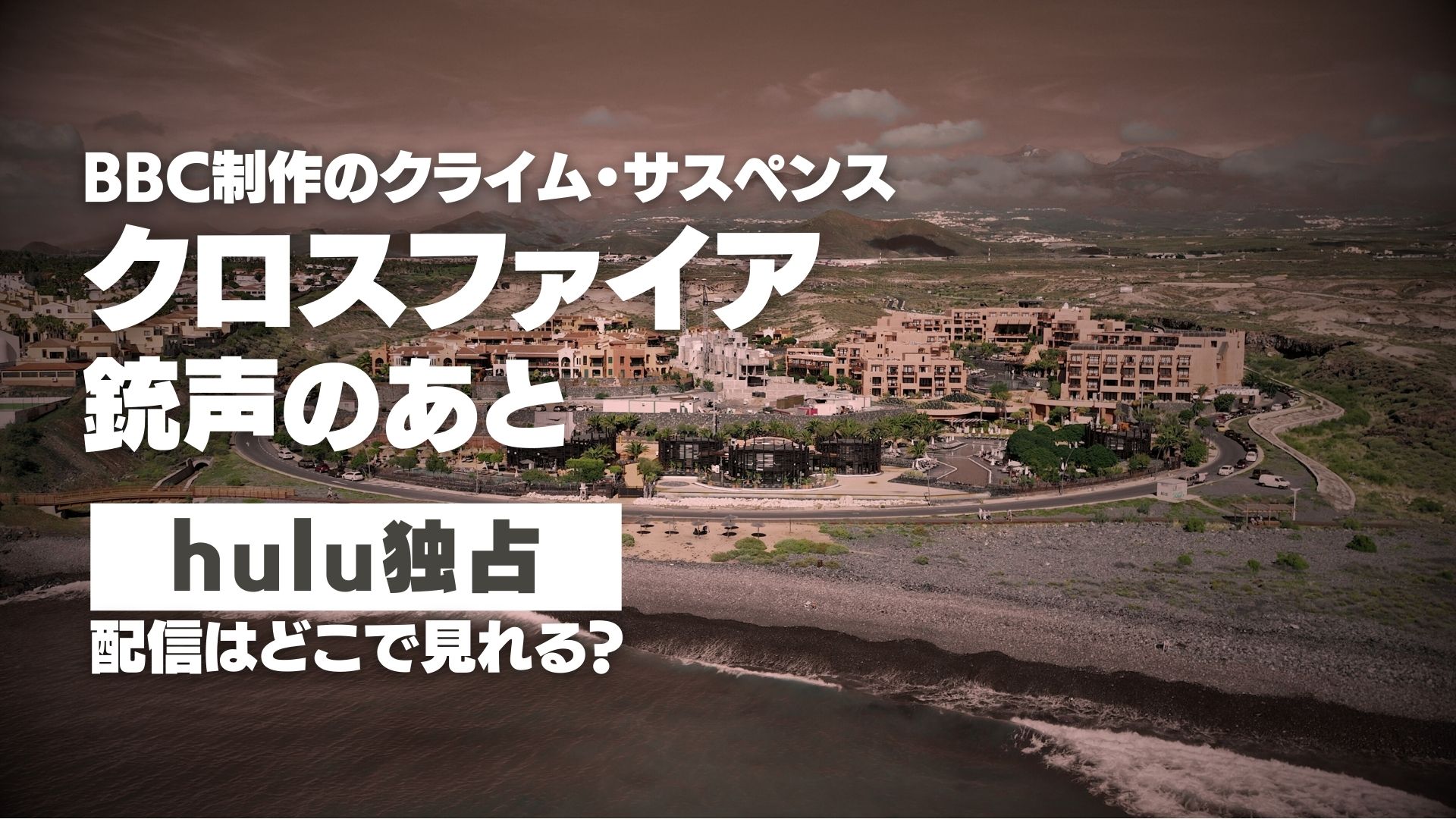 ドラマ『クロスファイア 銃声のあと』配信どこで見れる？