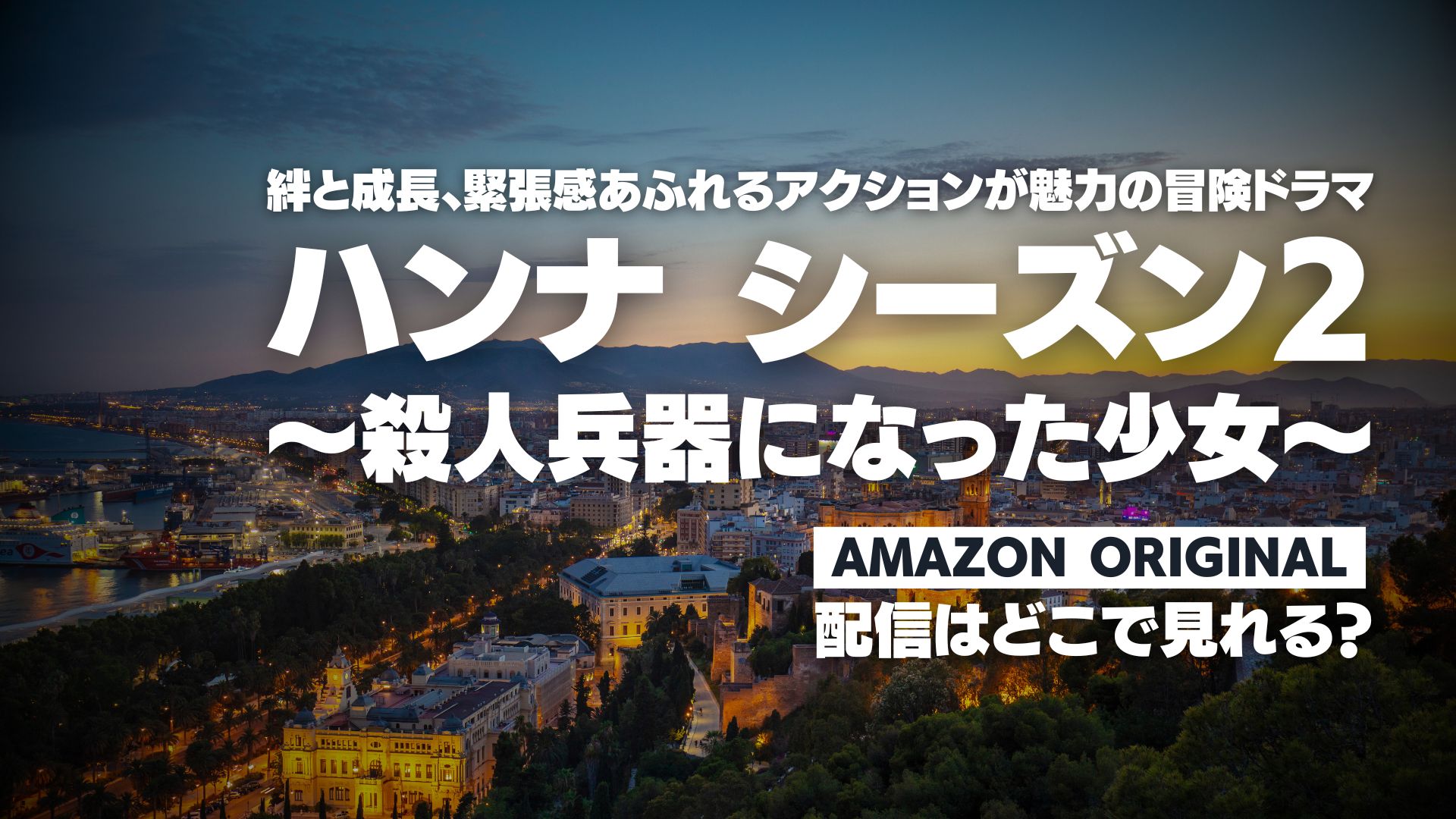 ドラマ『ハンナ ～殺人兵器になった少女～ シーズン2』配信どこで見れる？ Amazonオリジナル