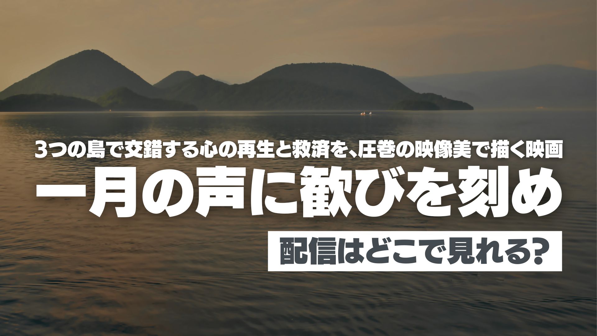 映画『一月の声に歓びを刻め』配信どこで見れる？