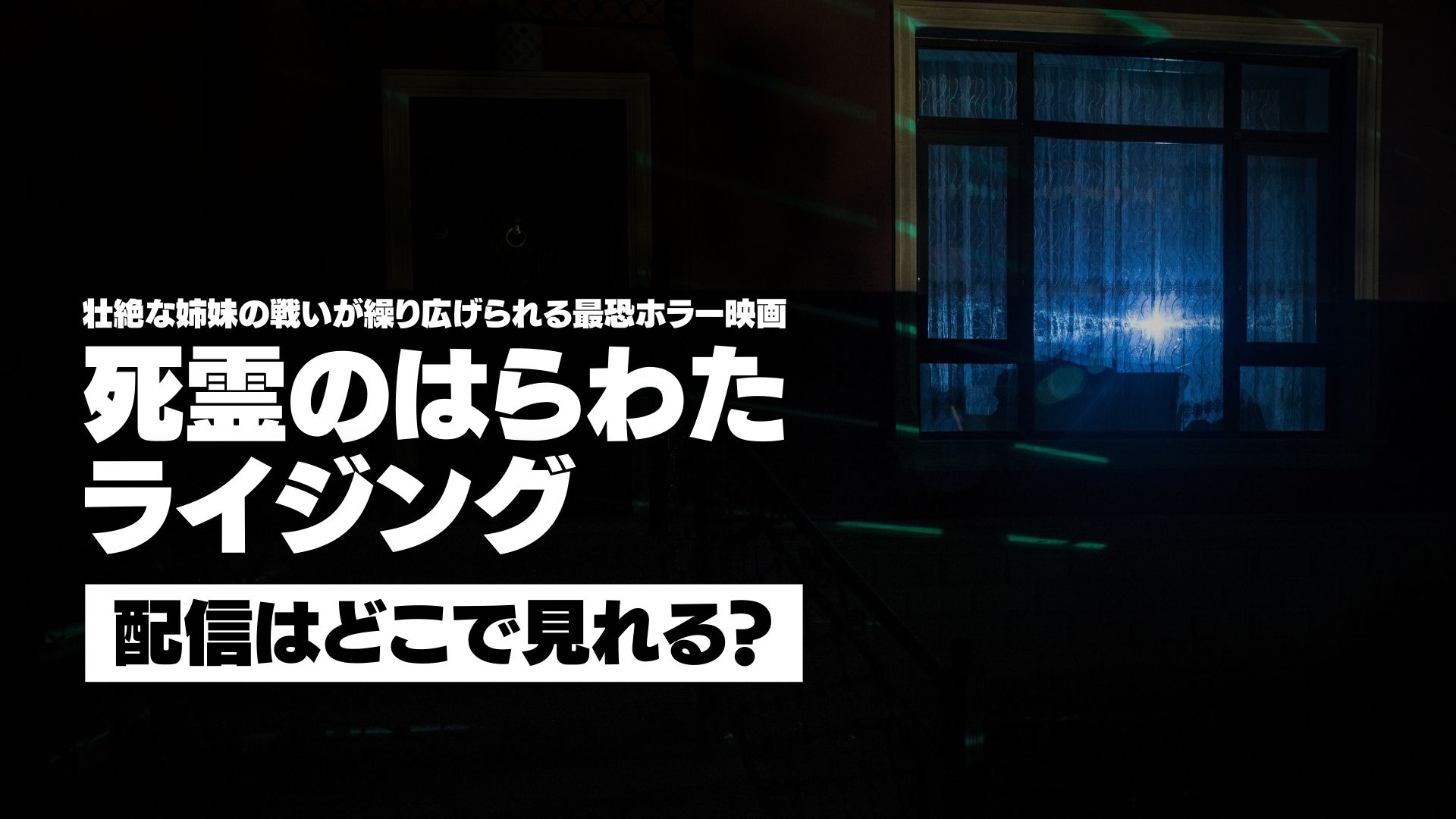 映画『死霊のはらわた ライジング』配信どこで見れる？