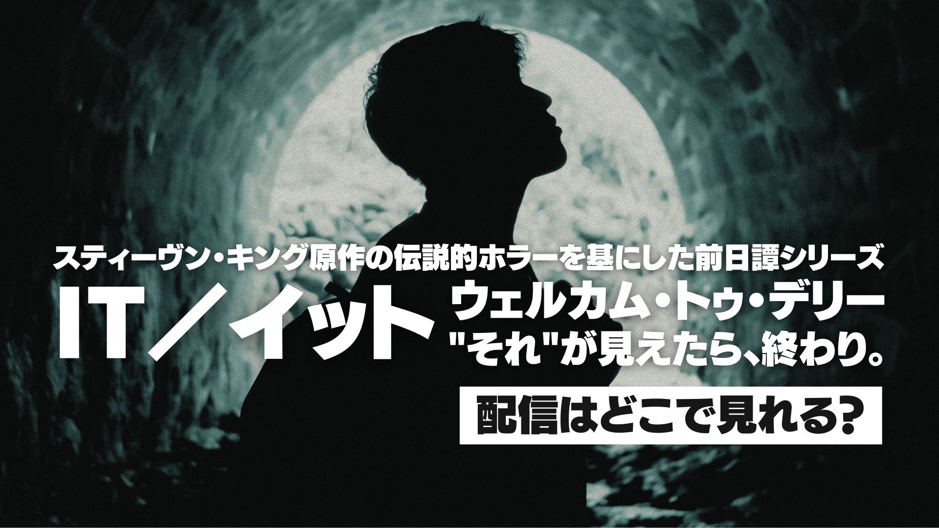 ドラマ『IT/イット ウェルカム・トゥ・デリー “それ”が見えたら、終わり。』配信どこで見れる?